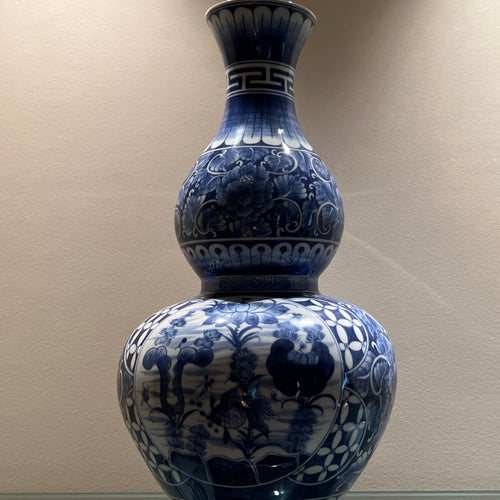 Maitland Smith Blue and White Vases