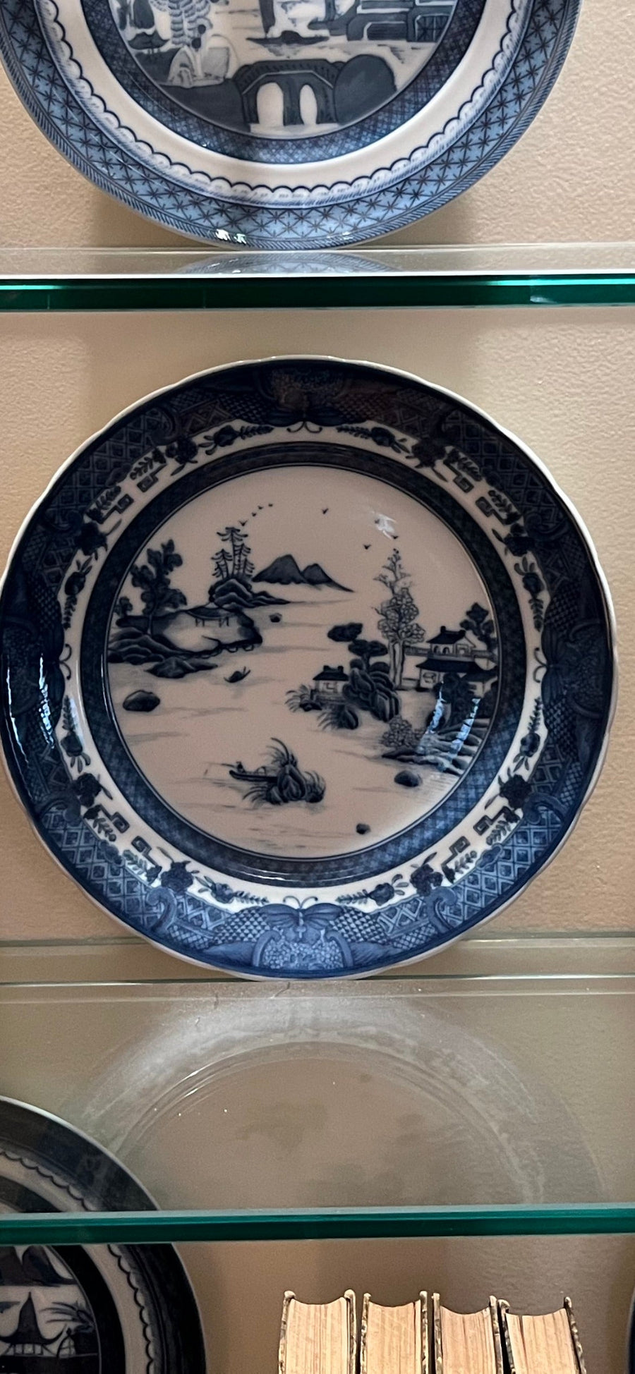 Mottahedeh Blue and White Plate